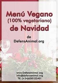 Men� vegano de navidad - 100 por 100 vegetariano