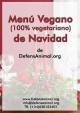 Men� vegano de navidad - 100 por 100 vegetariano
