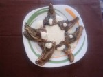 Chuletas de cordero a la salsa picante de manzana