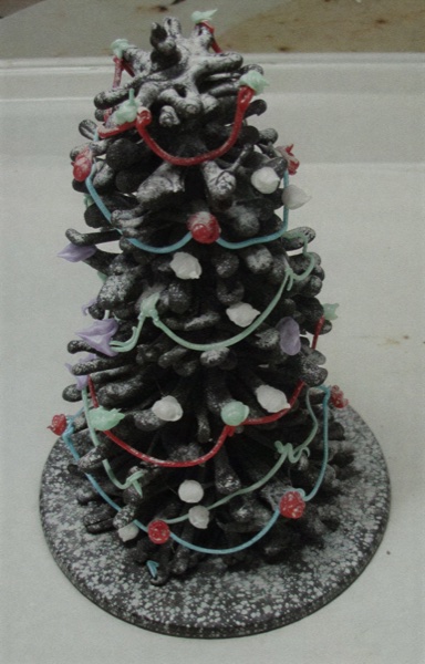 Árbol de Navidad en chocolate