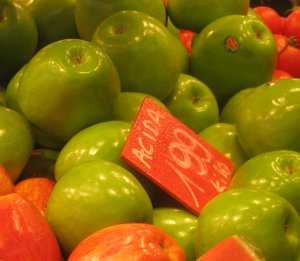 Fotografía de Manzana Grany Smith
