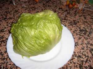 Fotografía de Lechuga iceberg