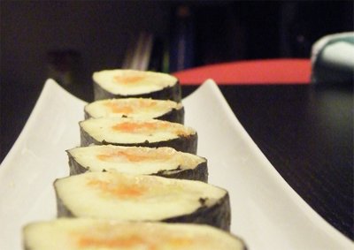 Makis de cocido vegetariano