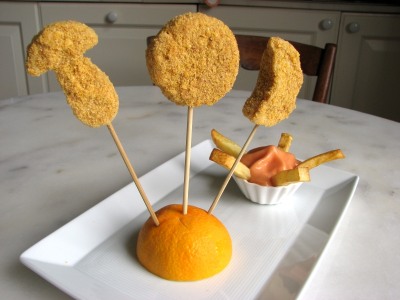 Piruleta de pollo