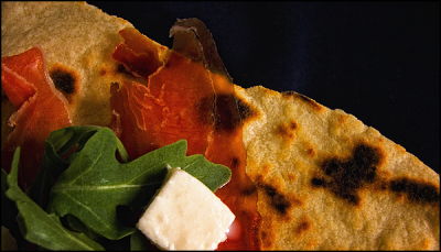 Piadina Romagnola con jamón